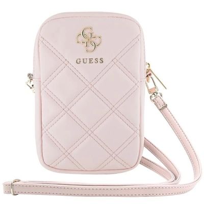 2. Guess Zip Quilted 4G bag - pink