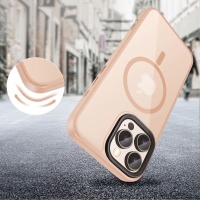 4. Tech-Protect MagMat MagSafe iPhone 16 Pro Max Case - Pink