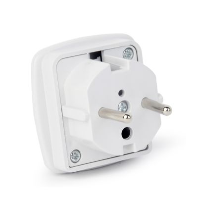 3. GEMBIRD A-AC-UKEU-001 Adapter (English F - PL (10A) M; white)