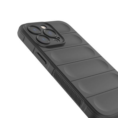 12. Magic Shield Case for iPhone 13 Pro flexible armored cover light blue