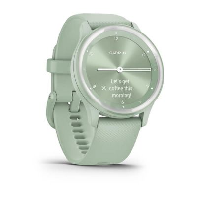 3. Garmin Vivomove Sport 40mm Agave Mint Silicone watch