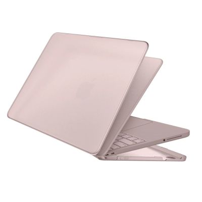 4. Tech-Protect Softshell Case for MacBook 13" 2026 - Matte Pink