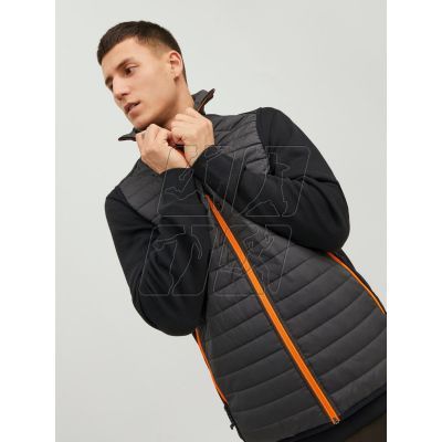 4. Jack &amp; Jones JJEMulti Bodywarmer Collar Noos M 12200684 Asphalt vest