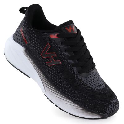 Vanhorn YW27308BK2 men's lightweight black sports shoes