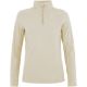 2. Women's long-sleeve 1/4-zip top PROTEST Mutez, beige