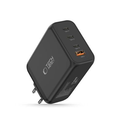 2. Tech-Protect NC240W-GaN 4-Port 240W Wall Charger - Black