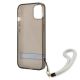 7. Guess GUHCP13SHTSGSK iPhone 13 mini 5.4" black/black hardcase Translucent Stap