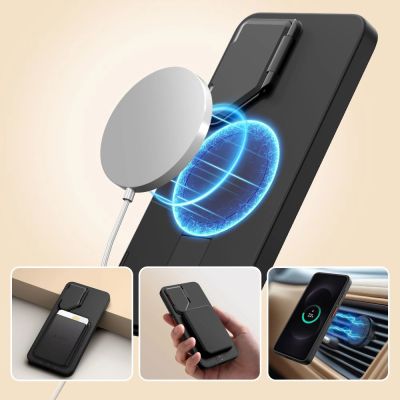 3. Tech-Protect Kevlar Aura MagSafe Case for Samsung Galaxy S26 - Black and Orange