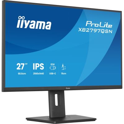 29. iiyama ProLite XB2797QSN-B1 computer monitor 68.6 cm (27") 2560 x 1440 px Quad HD LCD Black