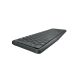 6. Logitech MK235 920-007931 Membrane Keyboard + Mouse Set (USB 3.0; gray; optical)