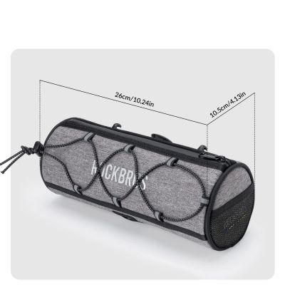 7. Rockbros TL002 ROAD TO SKY 1.5L Handlebar Bag Waterproof – Gray