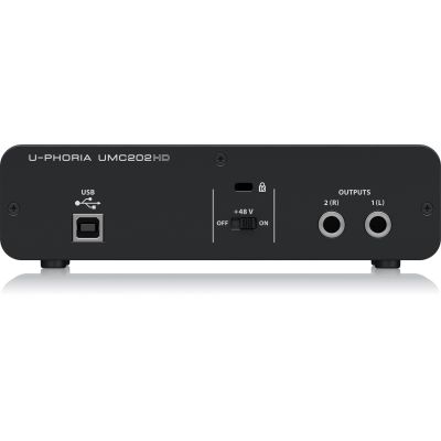 10. Behringer UMC202HD - USB audio interface