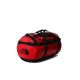 6. The North Face Base Camp Duffel L Sports Bag 95L Polyester Black, Red