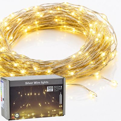 CHRISTMAS TREE LIGHTS LIGHT CASCADE WATERFALL OUTDOOR 300 LED WARM WHITE