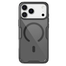 Nillkin Nature TPU Pro Magnetic Case Compatible with MagSafe for iPhone 17 Pro Max - Translucent Black