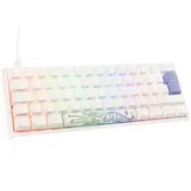 Klawiatura Gamingowa Ducky One 2 Pro White Edition, RGB LED - Wiśniowa Czerń