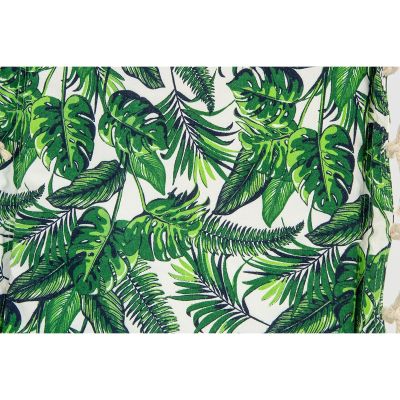 14. BRAZILIAN HAMMOCK HANGING CHAIR 100x50CM NATURA WITH SEWN-IN JUNGLE LIGHT CUSHION