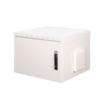 Digitus 19" 7U wall-mounted network cabinet 600x600, solid door, gray, undivided, assembled, IP55, 100kg