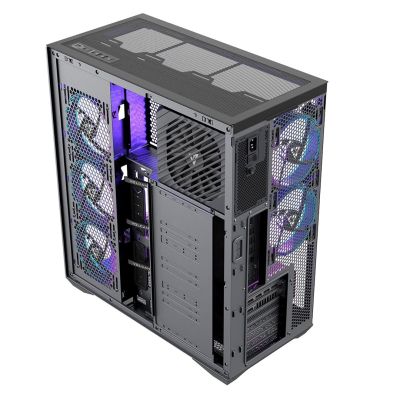 11. MODECOM VOLCANO SPACE XL ARGB FULL TOWER 5F BLACK CASE