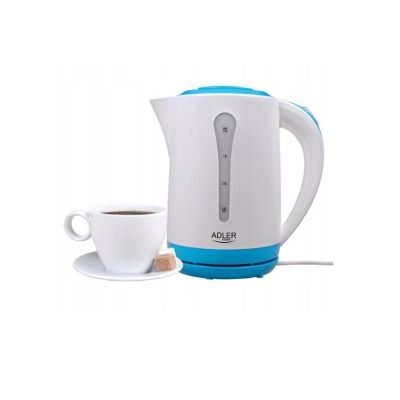 24. Adler AD 1244 electric kettle (2200W 2.5l; blue)