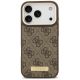 3. Guess 4G Logo Plate MagSafe case for iPhone 17 Pro - brown