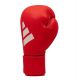 10. Adidas SPEED 175 leather boxing gloves red