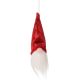 DECORATIVE PENDANT SANTA CLAUS 11CM RED