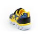 5. Leomil children's sports shoes Pokemon sneakers lightweight with velcro LED black yellow