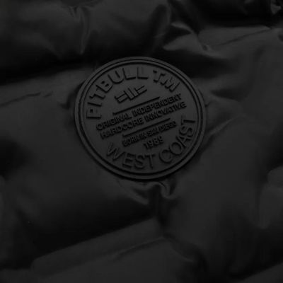 5. Men's black Pit Bull Eclipse Hooded vest - 5240129