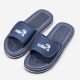 Kubota navy blue velcro sports slippers