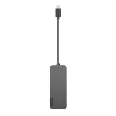 Lenovo 4X90X21427 Hubs and Hubs USB 3.2 Gen 2 (3.1 Gen 2) Type-C 20000 Mbit/s Gray
