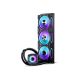 PHANTEKS Glacier One 360D30 X2 DRGB AiO Liquid Cooler – 360 mm, Black