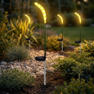 18. SOLAR GRASS LAMP 6 LED 75CM