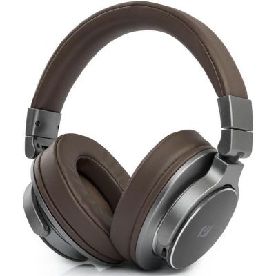 7. Muse M-278 BT Wireless Headset Headband Micro-USB Bluetooth Brown, Silver