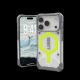 UAG Pathfinder Clear MagSafe Case for iPhone 17 Pro - Neon Gray