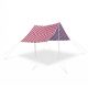 12. TENT ROOF SUN SAIL WITH POLES 3X1.7M RED
