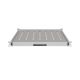 8. LANBERG SLIDE-OUT SHELF FOR 19" RACK CABINETS 350MM GRAY (1U/445X350MM LOAD CAPACITY UP TO 35KG, 4-POINT MOUNTING)