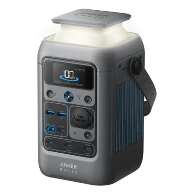 2. Anker Solix C300 DC Portable Power Station 7 Lithium Iron Phosphate (LiFePO4) 90000mAh 300W 2.8kg