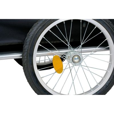 37. BICYCLE TRAILER 70x65x30CM UP TO 40KG DUNLOP