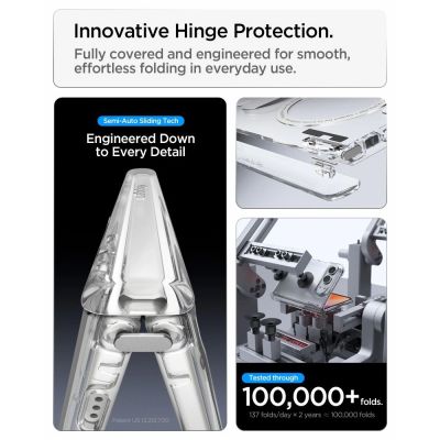 7. Spigen Ultra Hybrid Pro Case for iPhone Duo - Transparent