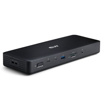 4. CLUB3D CSV-1583 Wired Thunderbolt 4 Docking Station Black