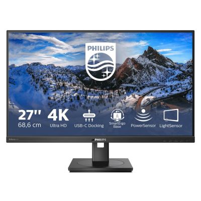 8. LCD monitor Philips 279P1/00 27" 4K UHD IPS 16:9 Black 4ms 350cd/m2 Audio out HDMI ports quantity 2