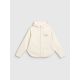 8. Girls' loose fleece with hood 4F 4FJRAW25TFLEF444-11S