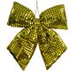 16. GOLD DECORATIVE BOW 30x34CM MICA