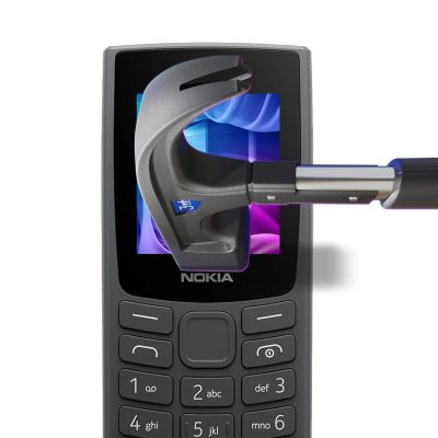 8. Matte foil 3mk SilkyMatt Pro™ for Nokia 105 (2023)