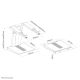 18. Neomounts NSLS200 Laptop Stand Notebook Holder Silver 43.2 cm (17")