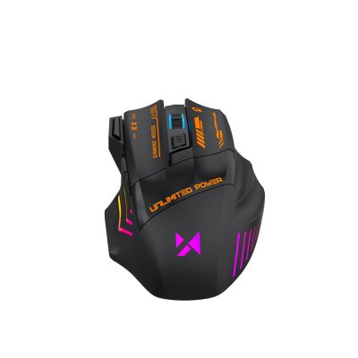 8. Wozinsky WMGB-1179 Wireless Optical Gaming Mouse with Built-in Rechargeable Battery 3200 DPI with Backlight - Black