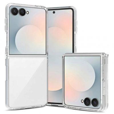 2. Tech-Protect FlexAir Hybrid Case for Samsung Galaxy Z Flip 8 - Transparent
