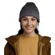 2. Buff Marin Knitted Hat Beanie 13232490110 Grey One Size