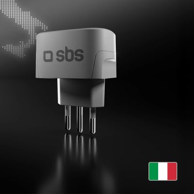 3. SBS IT Travel Adapter - Universal - White